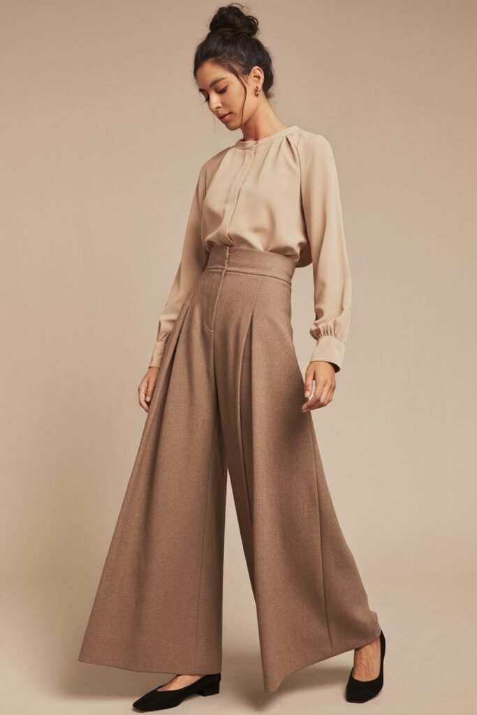 Stylish Wide-Leg Pants Stylish Wide-Leg Pants